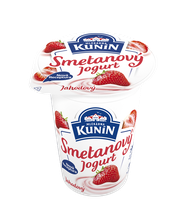 Smotanový jogurt Jahoda
